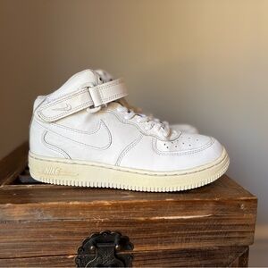 Nike Kids mid Air Force ones size 2